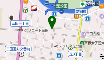 ヤマト運輸 芝3丁目営業所(芝3丁目)の地図画像