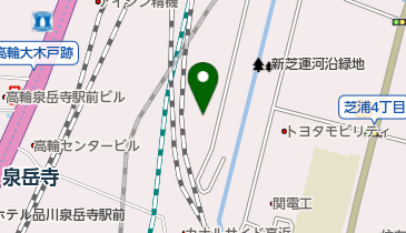 ヤマト運輸 芝浦営業所(南青山1丁目)の地図画像