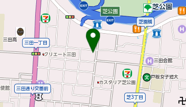 ヤマト運輸 芝3丁目営業所(EC芝3丁目)の地図画像