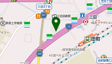 ヤマト運輸 芝5丁目営業所(EC芝5丁目)の地図画像