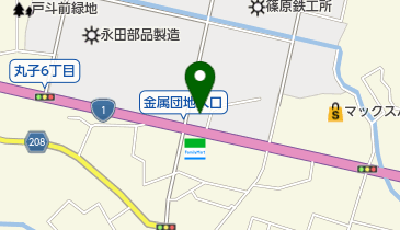 ヤマト運輸 静岡丸子営業所の地図画像