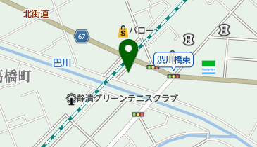 ヤマト運輸 清水江尻台営業所(清水下野)の地図画像