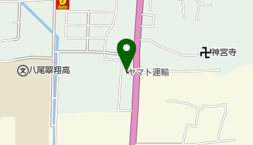 ヤマト運輸 八尾神宮寺営業所(八尾都塚)の地図画像