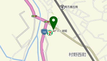 ヤマト運輸 枚方村野営業所(枚方市駅前)の地図画像
