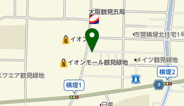 ヤマト運輸 大阪鶴見営業所(鶴見横堤)の地図画像