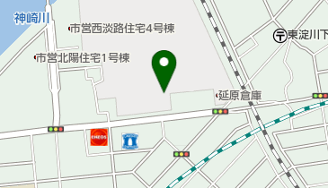 ヤマト運輸 東淀川小松センターの地図画像
