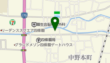 ヤマト運輸 寝屋川太秦センターの地図画像