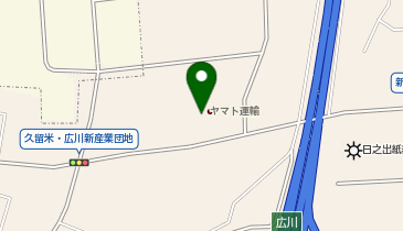 ヤマト運輸 福岡広川営業所(広川)の地図画像