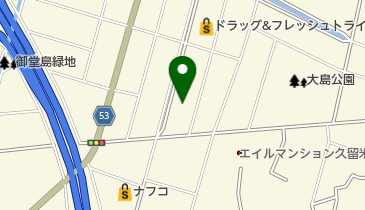 ヤマト運輸 久留米北営業所(久留米北)の地図画像