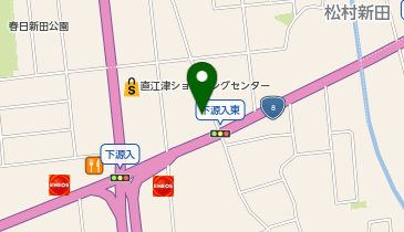 GU(ジーユー) 上越店の地図画像