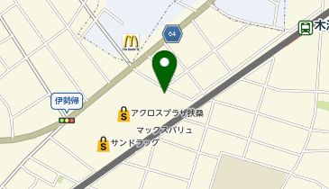 GU(ジーユー) アクロスプラザ扶桑店の地図画像