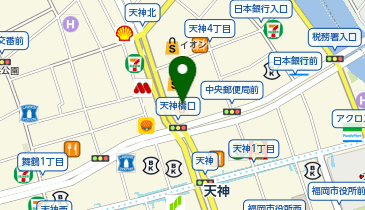 GU(ジーユー) 天神店の地図画像