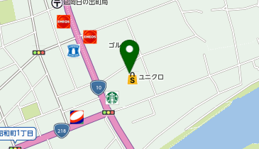 GU(ジーユー) 延岡店の地図画像