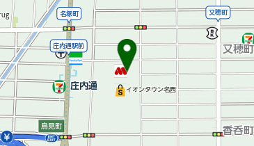 GU(ジーユー) イオンタウン名西店の地図画像
