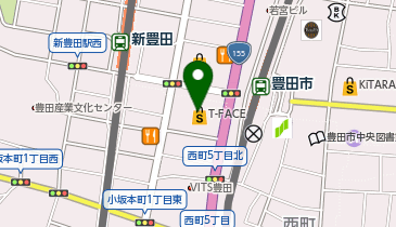 GU(ジーユー) 豊田T-FACE店の地図画像