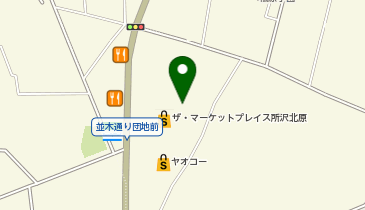 GU(ジーユー) 所沢北原店の地図画像