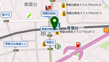 GU(ジーユー) 青葉台東急スクエア店の地図画像