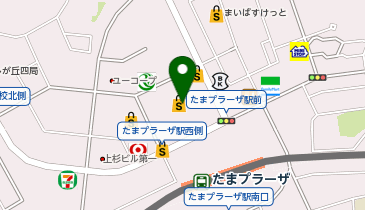 GU(ジーユー) 東急百貨店 たまプラーザ店の地図画像