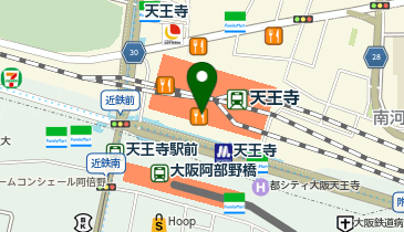 GU(ジーユー) 天王寺MIO店の地図画像