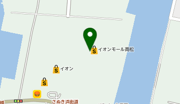 GU(ジーユー) イオンモール高松店の地図画像