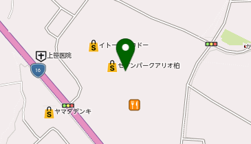 GU(ジーユー) セブンパークアリオ柏店の地図画像