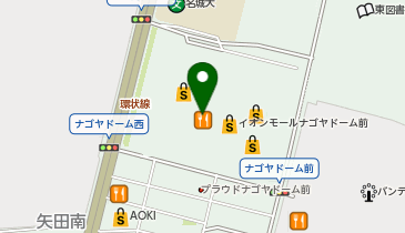 GU(ジーユー) イオンモールナゴヤドーム前店の地図画像