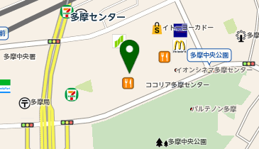 GU(ジーユー) ココリア多摩センター店の地図画像