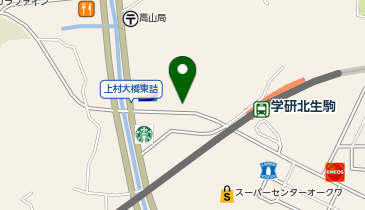 GU(ジーユー) 学研北生駒ならやま大通り店の地図画像