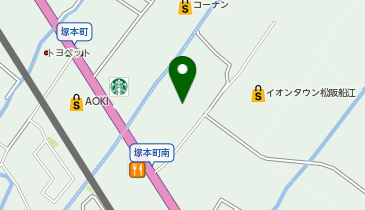 GU(ジーユー) イオンタウン松阪船江店の地図画像