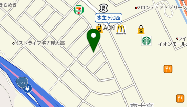 GU(ジーユー) イオンモール大高店の地図画像