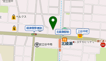 GU(ジーユー) ららテラス北綾瀬店の地図画像