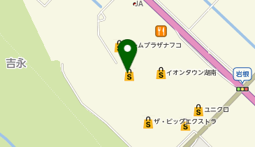 GU(ジーユー) イオンタウン湖南店の地図画像