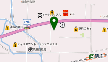 GU(ジーユー) 津山院庄インター店の地図画像
