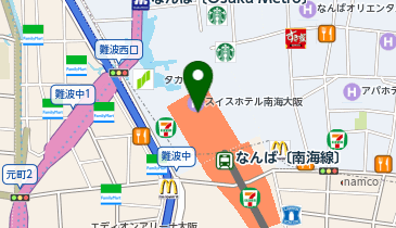 GU(ジーユー) なんばCITY店の地図画像