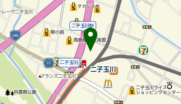 GU(ジーユー) 二子玉川ドッグウッドプラザ店の地図画像