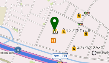 GU(ジーユー) サンリブシティ小倉店の地図画像