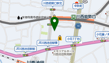 GU(ジーユー) 川西阪急スクエア店の地図画像