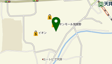 GU(ジーユー) イオンモール筑紫野店の地図画像
