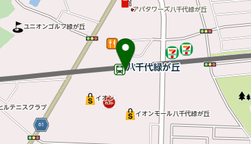 GU(ジーユー) イオンモール八千代緑が丘店の地図画像