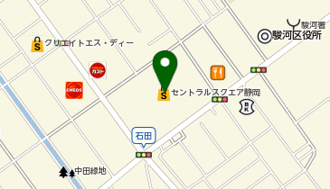 GU(ジーユー) イオンセントラルスクエア静岡店の地図画像