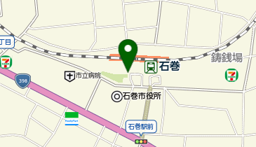 駅レンタカー 石巻駅営業所の地図画像