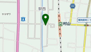 駅レンタカー 村山駅営業所の地図画像