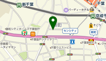 駅レンタカー 千葉駅営業所の地図画像