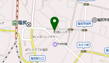 駅レンタカー 塩尻駅営業所の地図画像