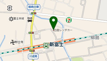 駅レンタカー 新富士駅営業所の地図画像