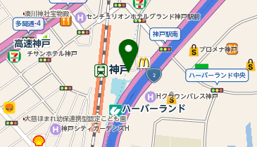 駅レンタカー 神戸駅営業所の地図画像