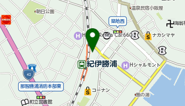 駅レンタカー 紀伊勝浦駅営業所の地図画像