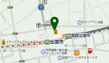駅レンタカー 出雲市駅営業所の地図画像