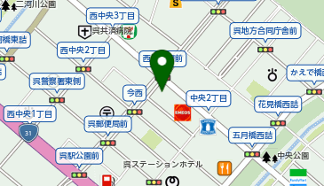 駅レンタカー 呉駅営業所の地図画像