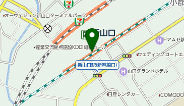 駅レンタカー 新山口駅営業所の地図画像